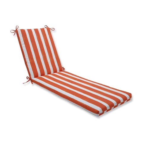 Porch & Den Lakeview Abstract Cabana Stripe Chaise Lounge Cushion