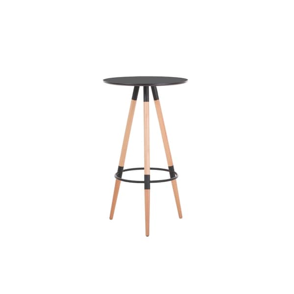 24 round bar height table