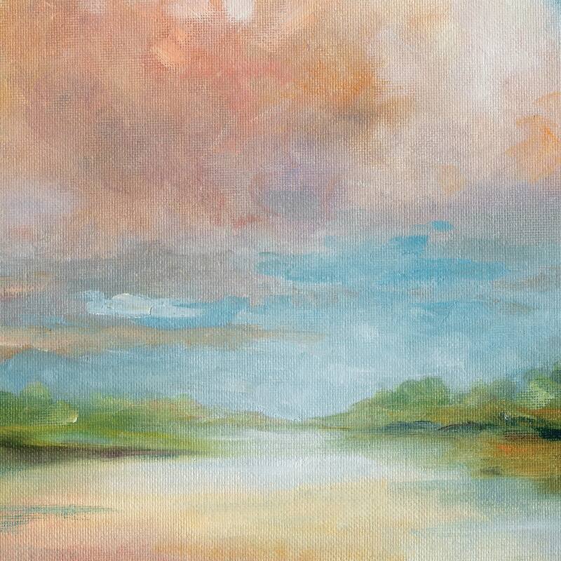 Masterpiece Art Gallery Quiet Spring Colorful Pond By Carol Robinson Canvas Art Print