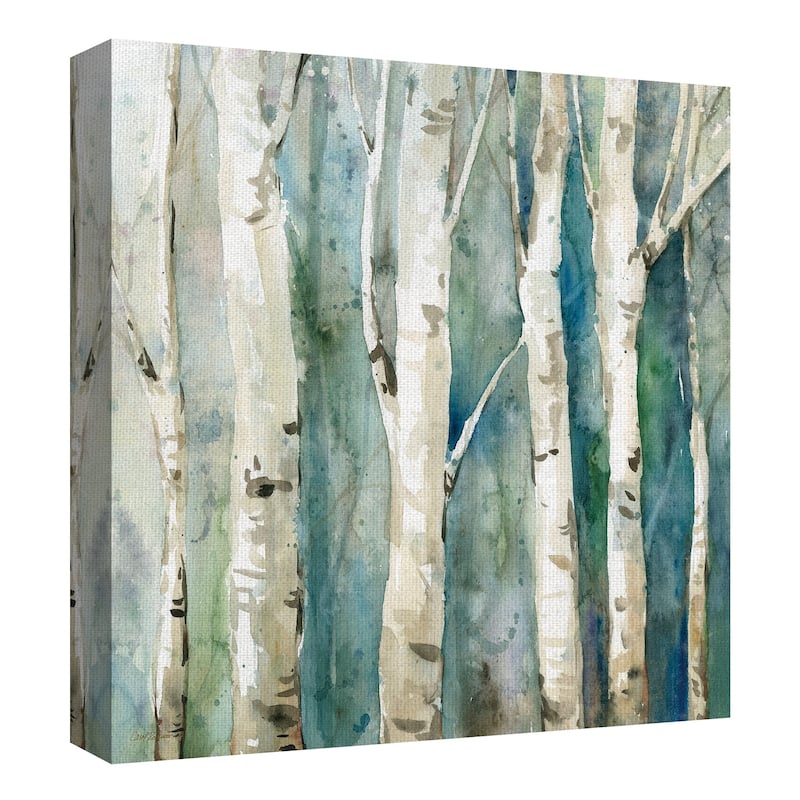 Masterpiece Art Gallery River Birch Trees II by Carol Robinson Canvas Art Print