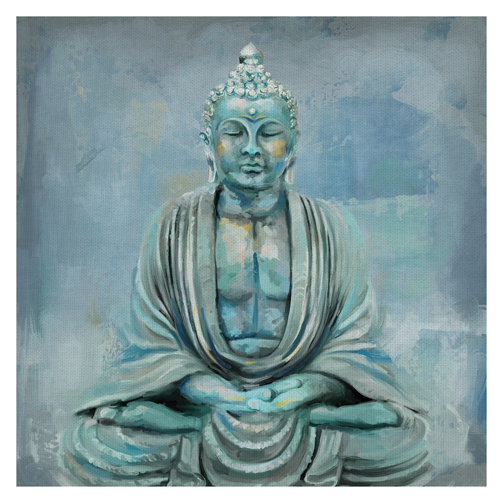 Masterpiece Art Gallery Dharma Buddha by Studio Arts Canvas Art Print