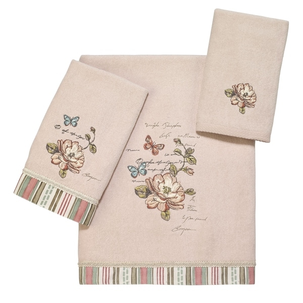 Butterfly Garden II 3 Pc Towels Set