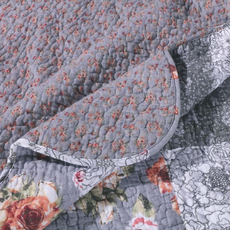 The Gray Barn Spring Arrow Reversible Quilted Throw Blanket
