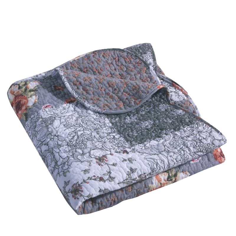 The Gray Barn Spring Arrow Reversible Quilted Throw Blanket