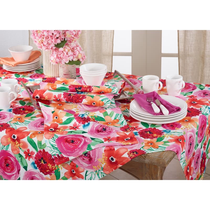 Floral Design Table Runner