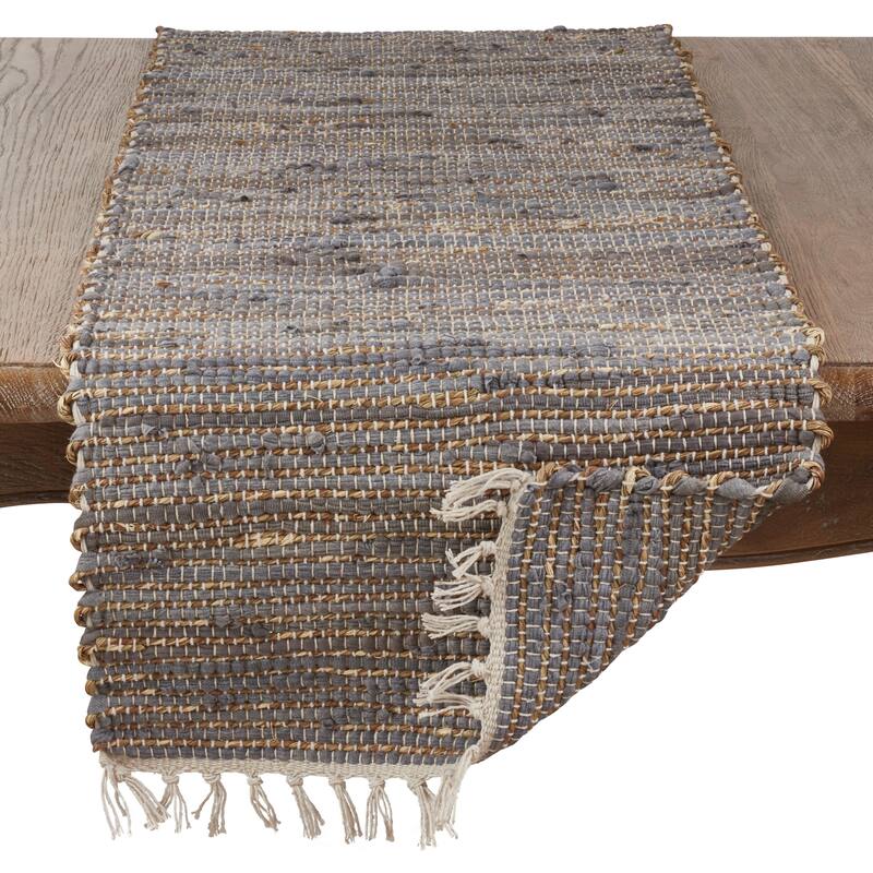Fringed Chindi Table Runner