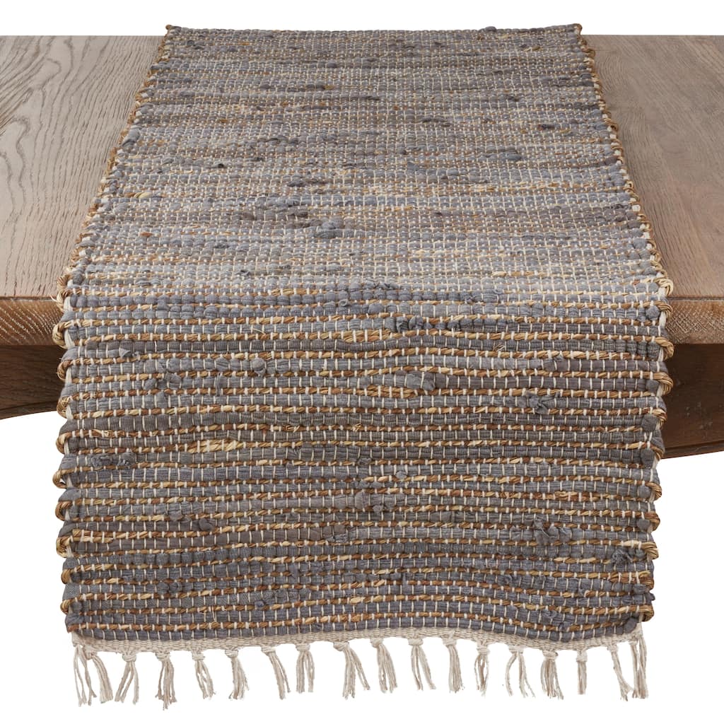 Fringed Chindi Table Runner