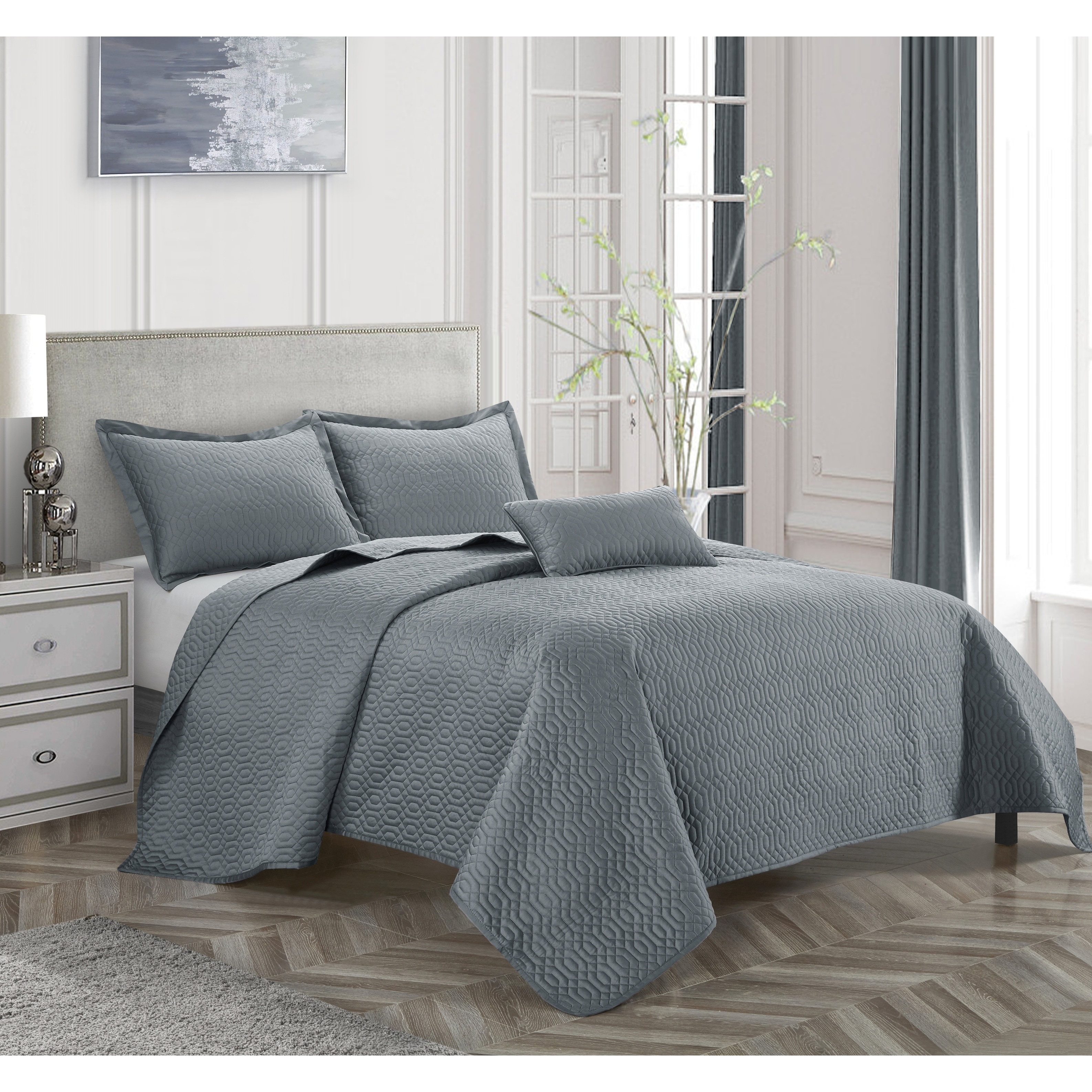 Shop Kent 4 Piece Coverlet Set On Sale Free Shipping Today