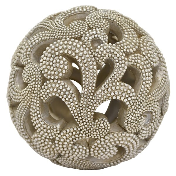 Three Hands Orb - Antique Silver
