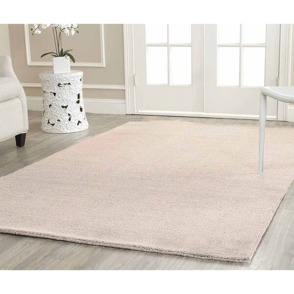 Shop Soft Solid Color Hand Knotted 100 Wool Area Rug 2 7x7 3 Overstock 27215074