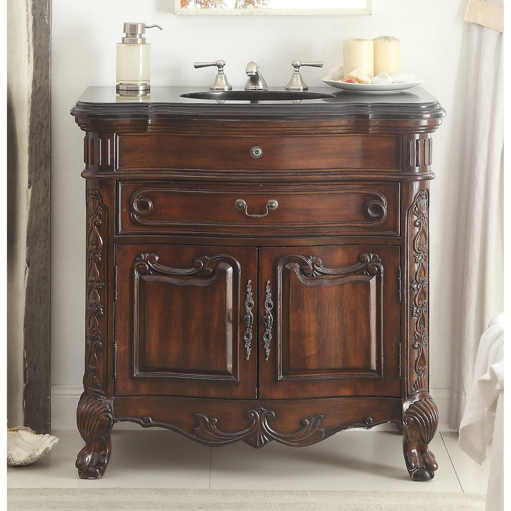36" Benton Collection Madison Antique Style Bathroom Sink Vanity