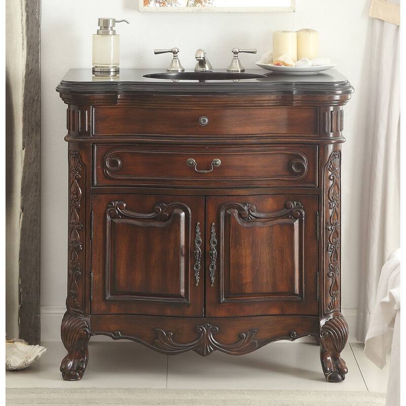 36" Benton Collection Madison Antique Style Bathroom Sink Vanity
