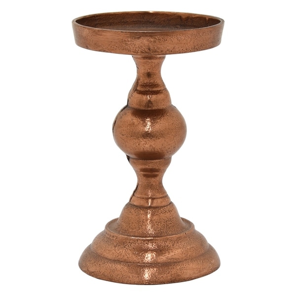 Three Hands Pillar Holder - Copper