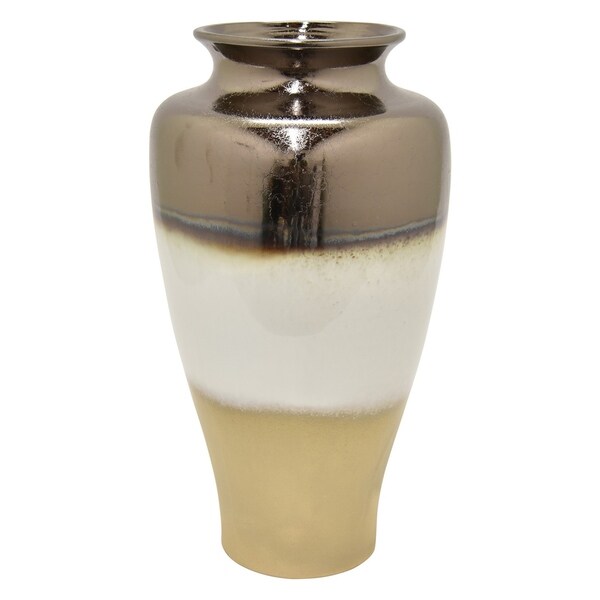 Three Hands Ceramic Vase