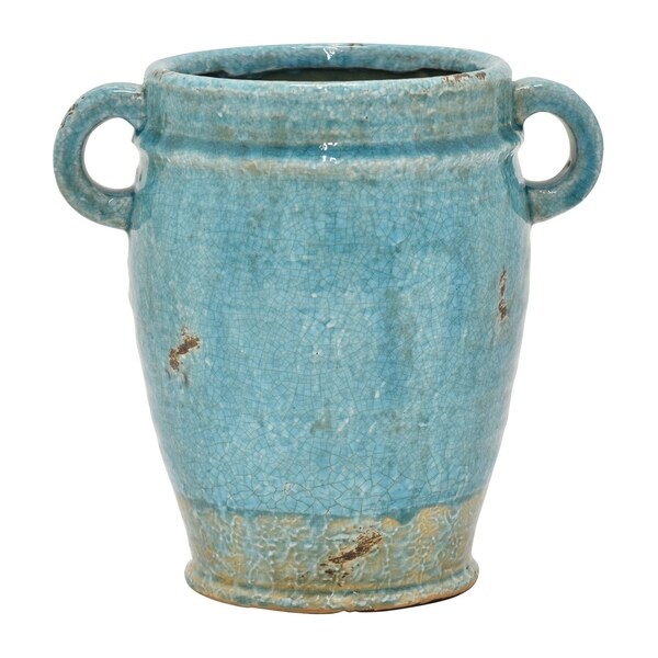 Three Hands Ceramic Vase
