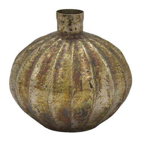 Three Hands Metal Vase