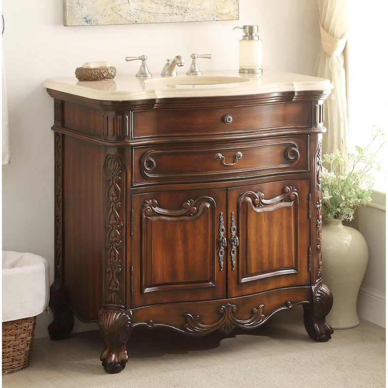 36" Benton Collection Madison Classic Bathroom Sink Vanity