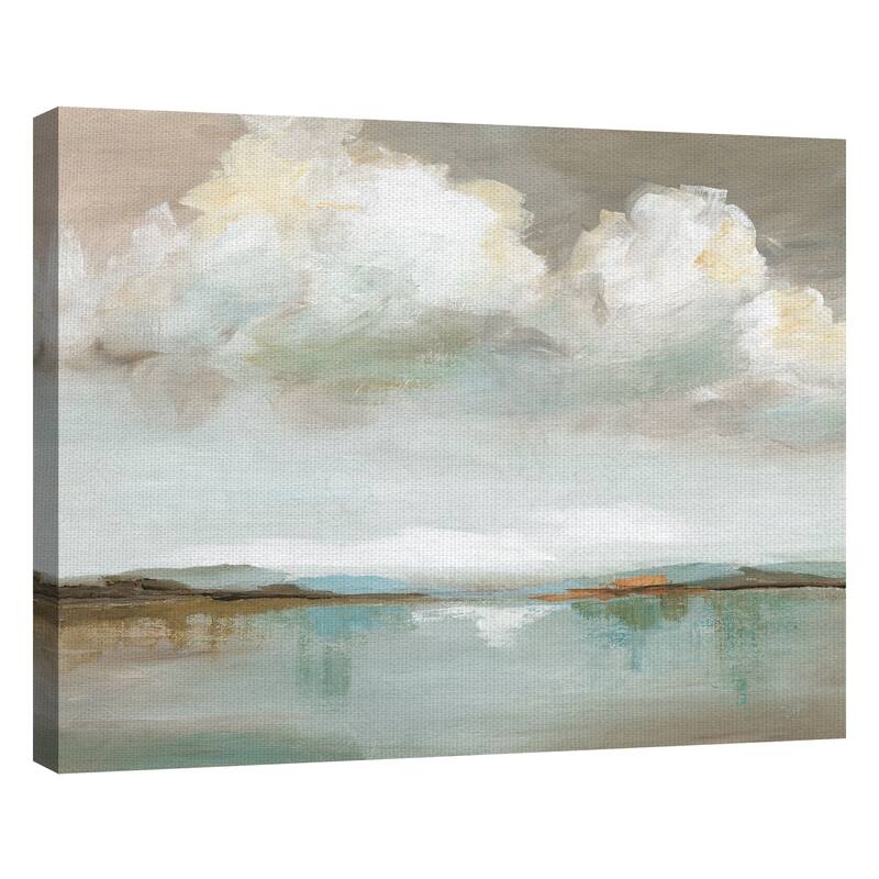 Big Sky Nature Landscape by Nan Wrapped Canvas Painting Art Print