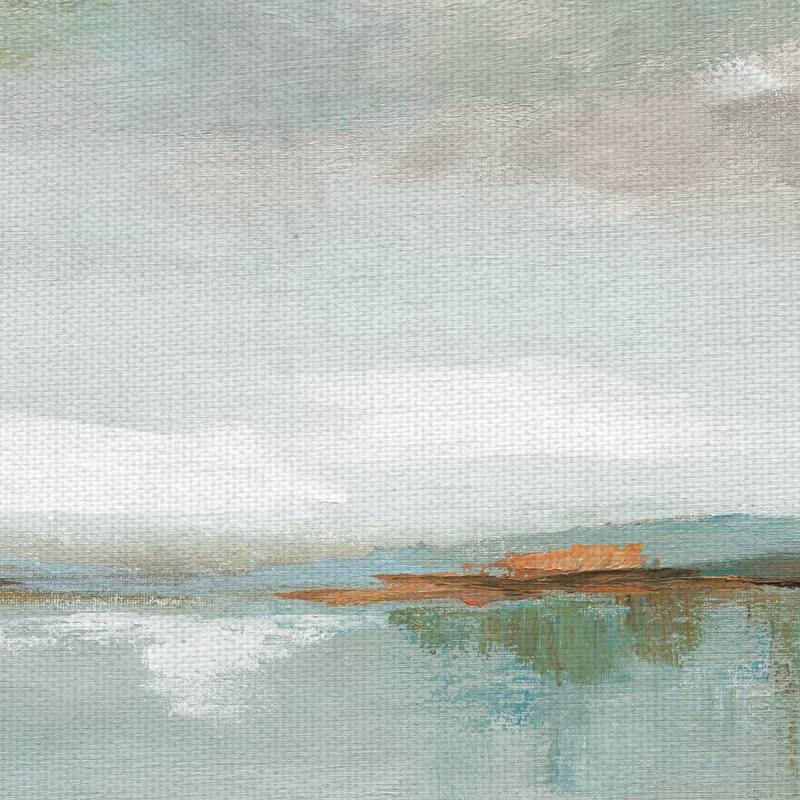Big Sky Nature Landscape by Nan Wrapped Canvas Painting Art Print