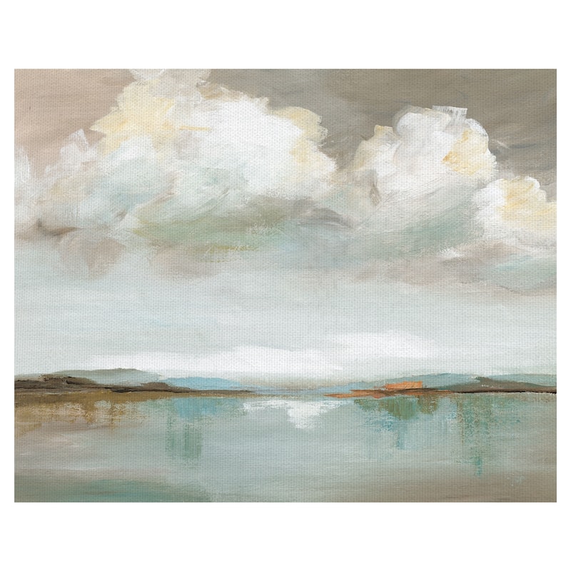 Big Sky Nature Landscape by Nan Wrapped Canvas Painting Art Print