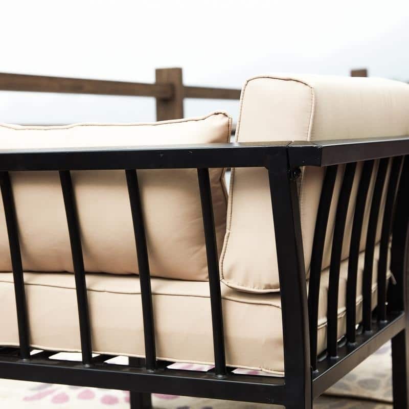 PATIO FESTIVAL 2-Piece Outdoor Corner Loveseat