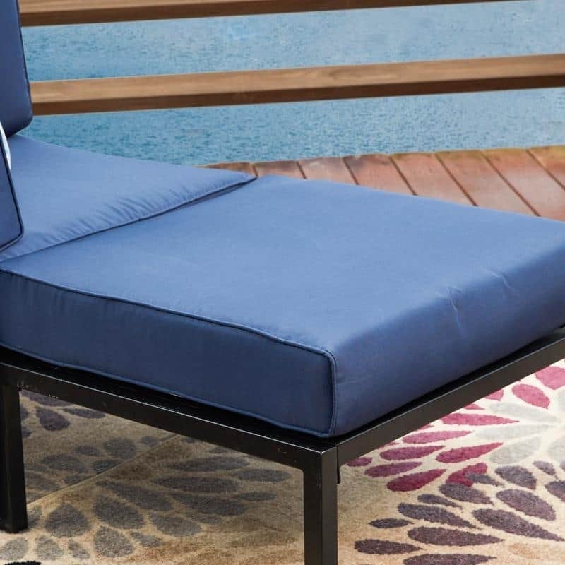 PATIO FESTIVAL 2-Piece Outdoor Corner Loveseat