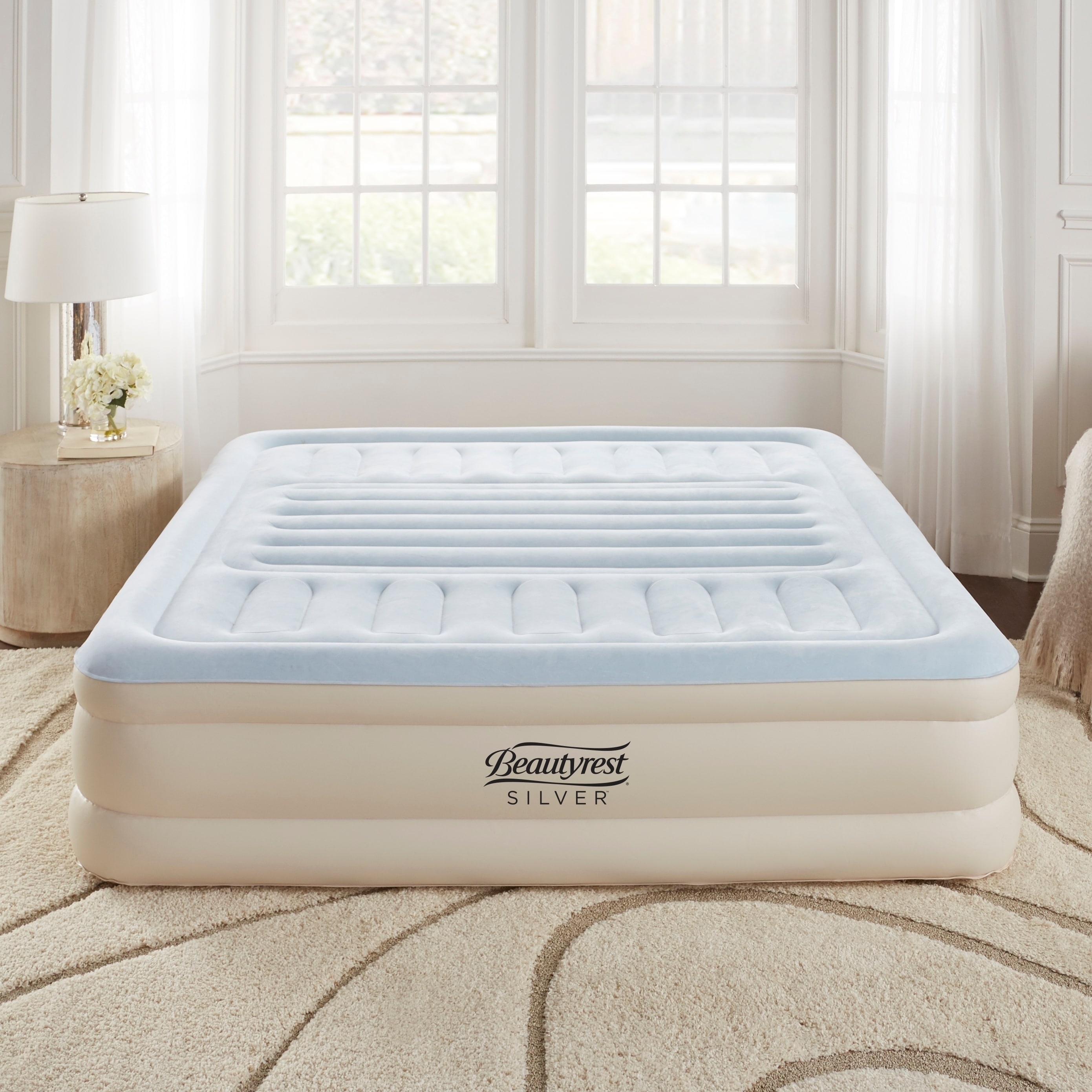 Beautyrest Lumbar Supreme King Size Air Mattress with Built-In Pump - Inflatable  Bed with Adjustable Lumbar Support - On Sale - Bed Bath & Beyond - 27221133