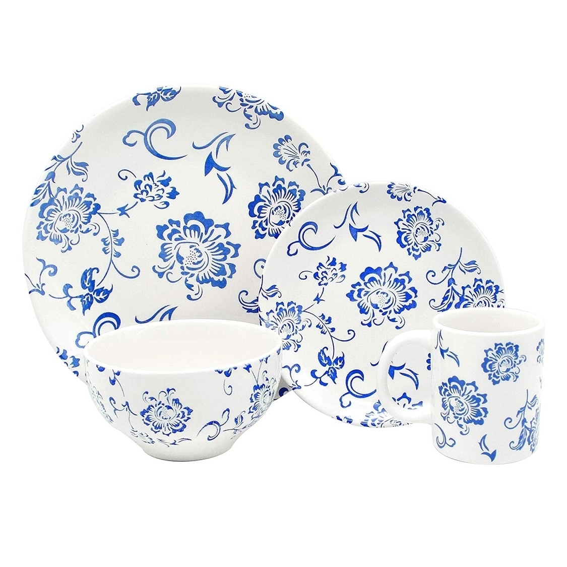 indigo dinnerware