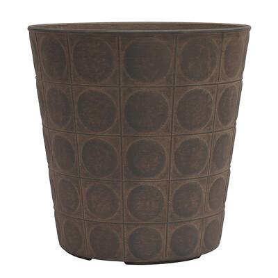 Happy Planter Planter, 14.8" x 14.8" x 3.4", Tropic Red