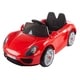 preview thumbnail 9 of 14, Ride On Sports Car- Motorized Electric Toy, Rechargeable Battery, Remote Control, MP3, USB, Lights, Sound by Lil' Rider Red