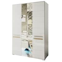 Buy Mirrored Door Armoires Wardrobe Closets Sale Ends In 1 Day