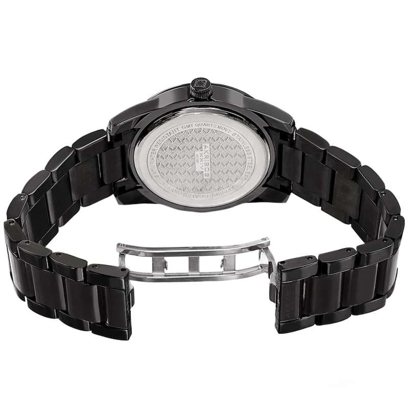 Akribos XXIV Men's GMT Date Roman Numeral Bracelet Watch