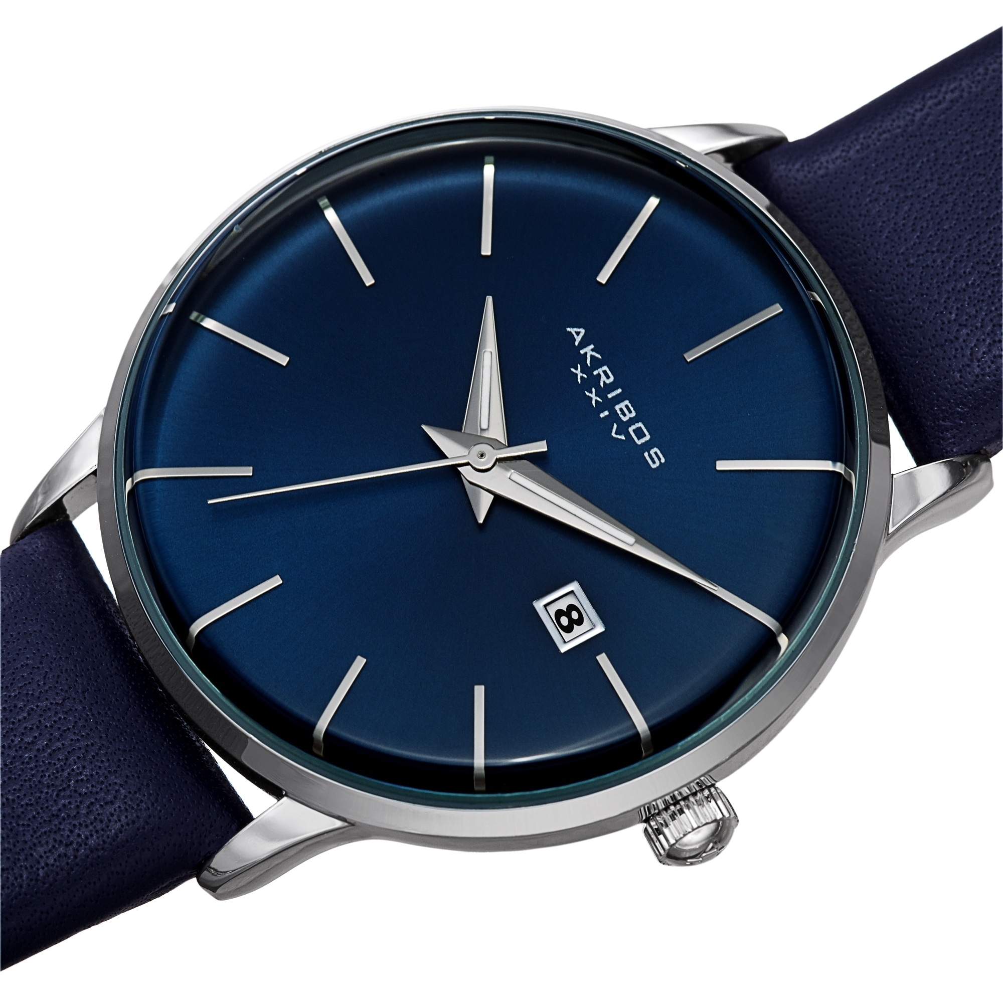 Arkibos watch, blue face with crystals. Men main image 3
