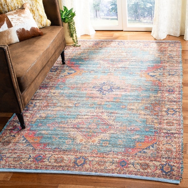 Safavieh Handmade Saffron Muhiba Modern Tribal Cotton Rug