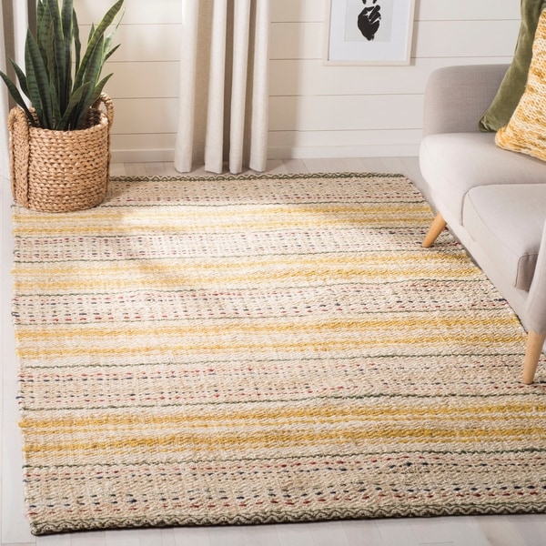 Safavieh Handmade Natural Fiber Roseliese Stripe Jute Rug