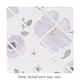 preview thumbnail 1 of 0, Sweet Jojo Designs Lavender Purple, Pink, Grey and White Watercolor Floral Collection 13-inch Fabric Memory Photo Bulletin Board