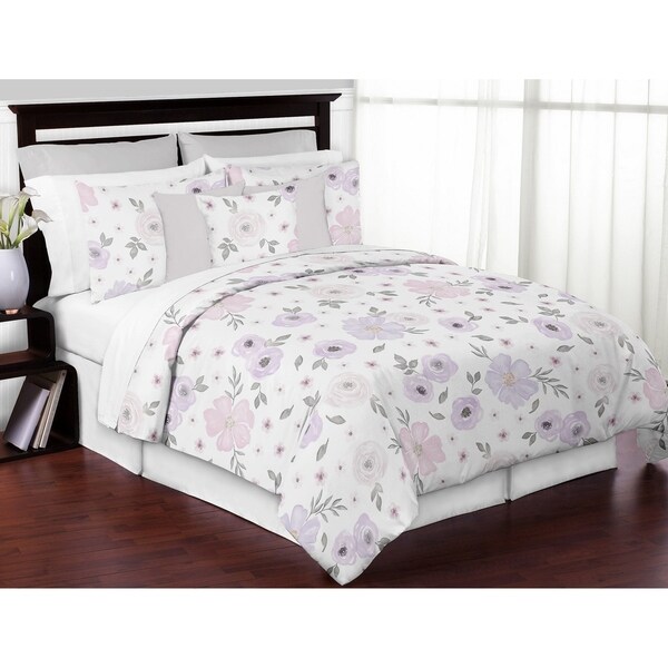 Sweet Jojo Designs Shabby Chic Watercolor Floral ...