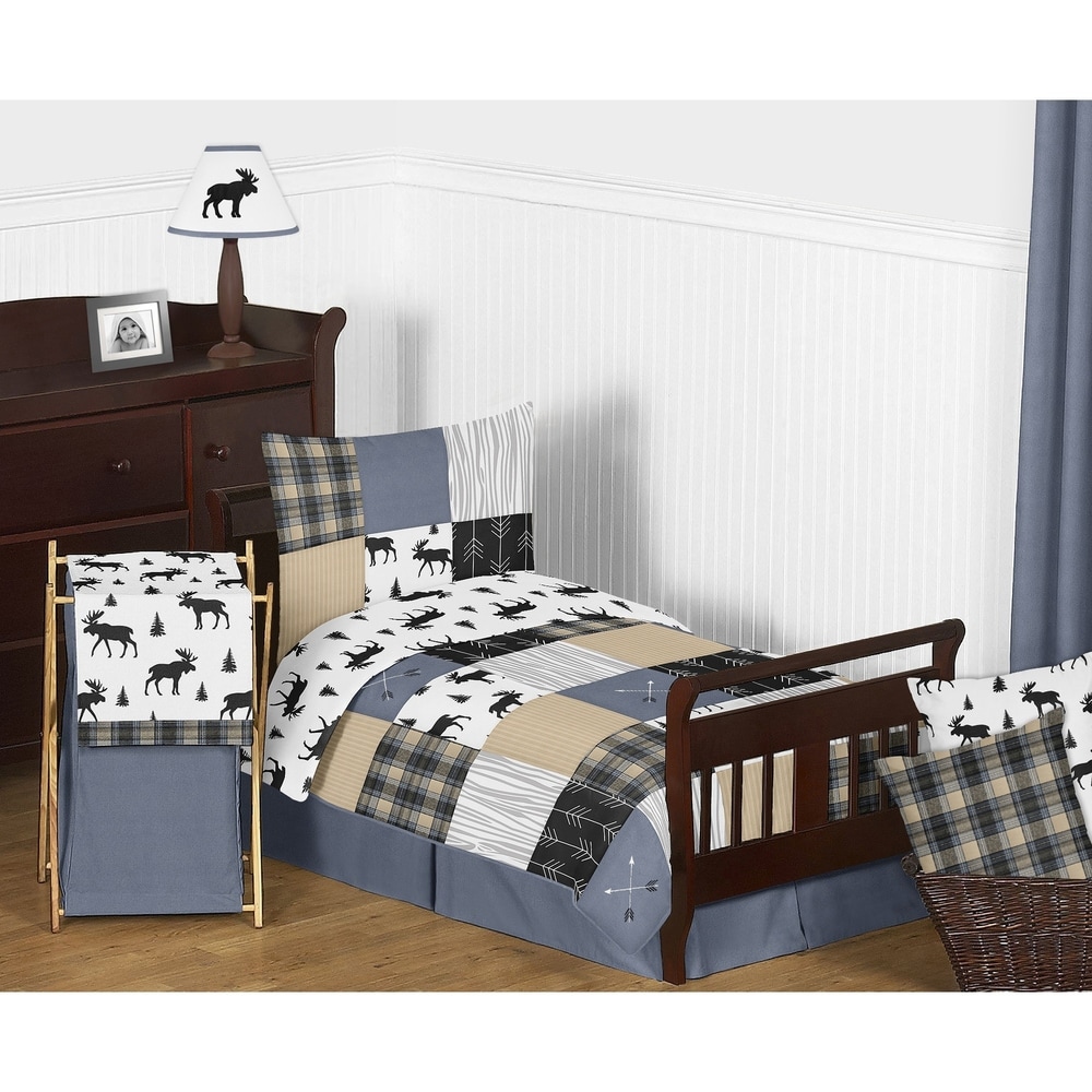 woodland themed twin bedding