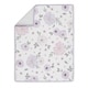 preview thumbnail 3 of 6, Sweet Jojo Designs Lavender Purple Pink Grey White Shabby Chic Watercolor Floral Collection 11-Piece Nursery Crib Bedding Set