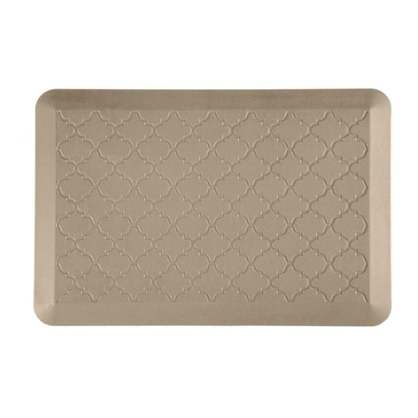 Anti-Fatigue Kitchen Mats - Comfortable Non-Slip PVC Floor Mats, Ergo-Foam Cushion  Stand