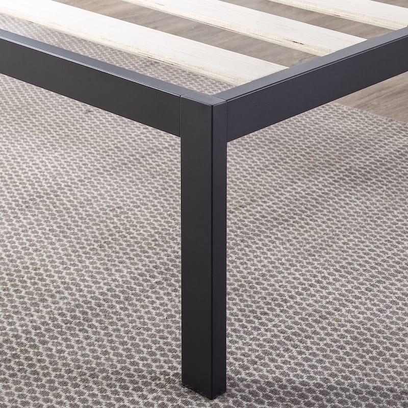 14 Inch Heavy Duty Metal Platform Bed by Crown Comfort