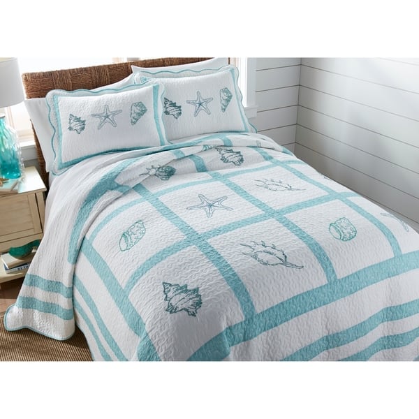 Beach Haven Julian Bedspread & Standard Sham (Sold Separately
