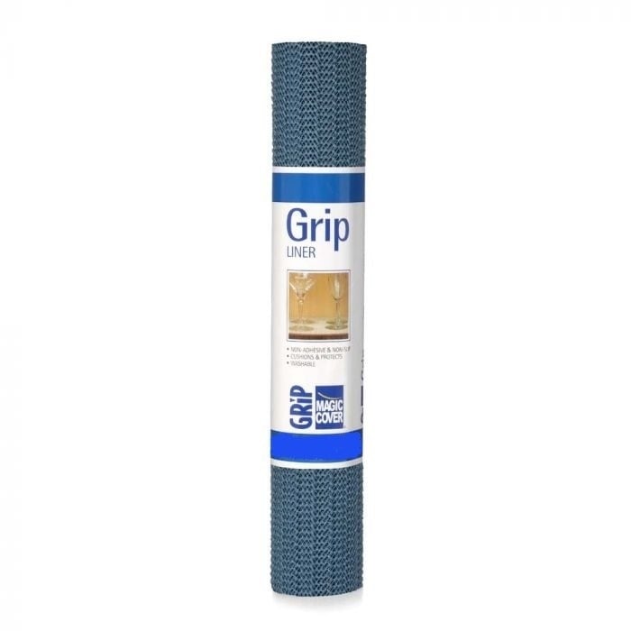 Magic Cover Thick Grip - Country Blue - 18''x5' Extra Thick Grip Drawer &  Shelf Liner,Country Blue, Pack of 6 - Bed Bath & Beyond - 27280013