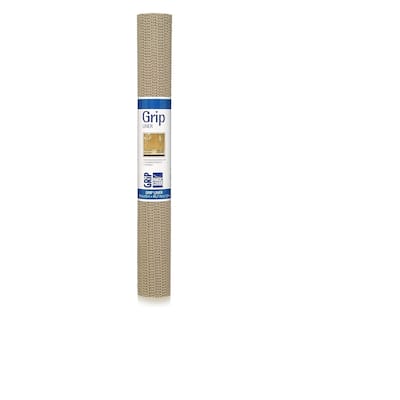 Magic Cover Grip Non-Adhesive, 18'' X 5', Taupe Shelf & Drawer Liner, Pack of 6