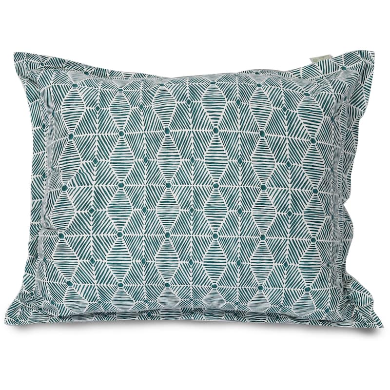 Majestic Home Goods Charlie Oversized 54 x 44 Floor Pillow - Emerald