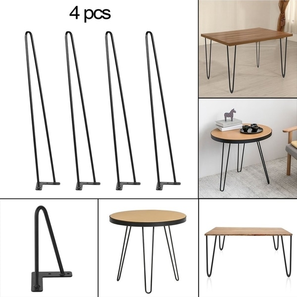 28 inch hairpin table legs