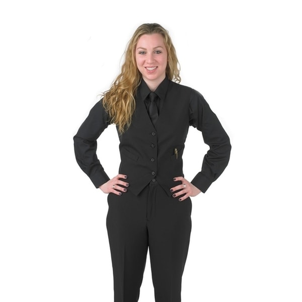 Henry Segal Women's Tailored Uniform Basic Vest, Many Colors Available. Opens flyout.