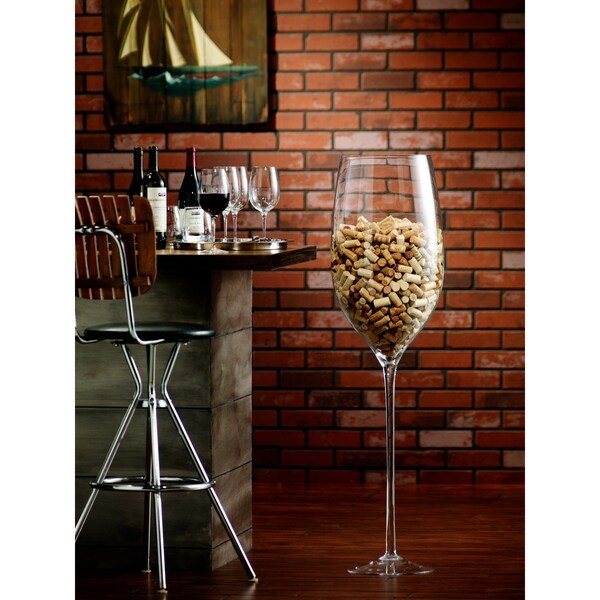 Shop Giant Display Wine Glass 47 25 Free Shipping
