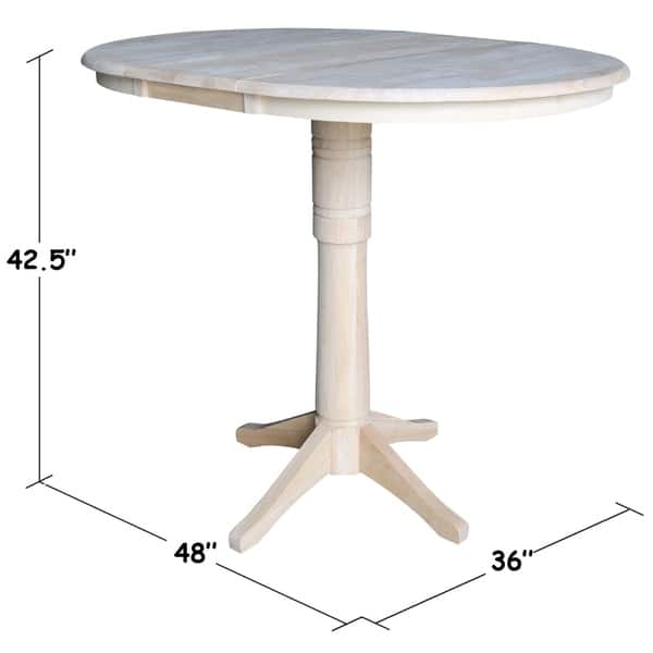International Concepts Unfinished Wood 36 Inch Round International Concepts Unfinished Wood 36 Inch Round