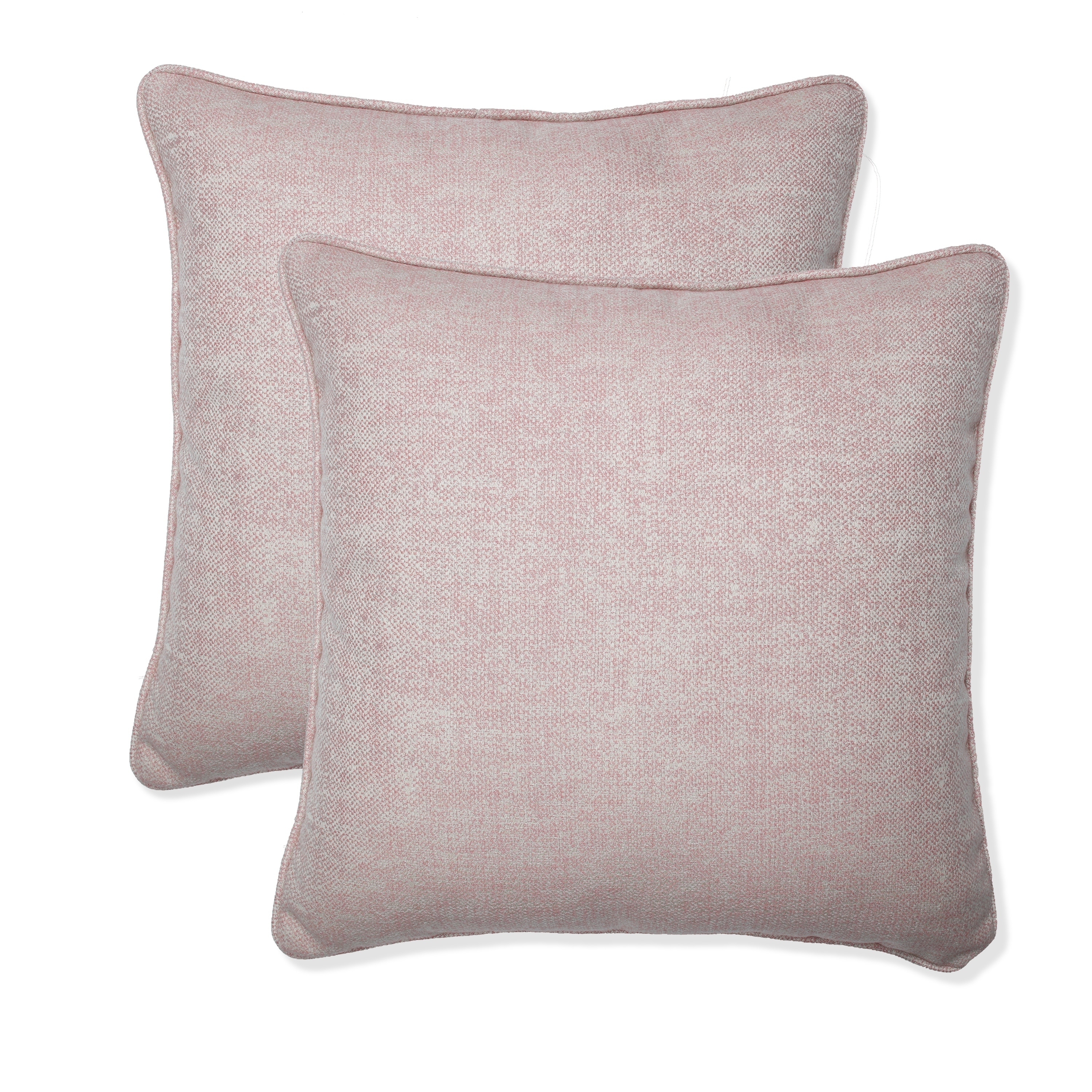 blush colored pillows